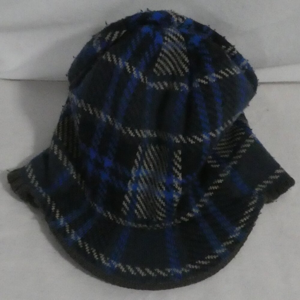 LONDON FOG | Cabby / Newsboy | Plaid Hat With Visor